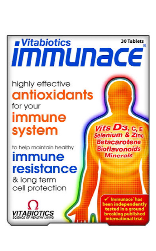 Immunace with Vitamin D3, C, E, Selenium & Zinc 30 Tablets