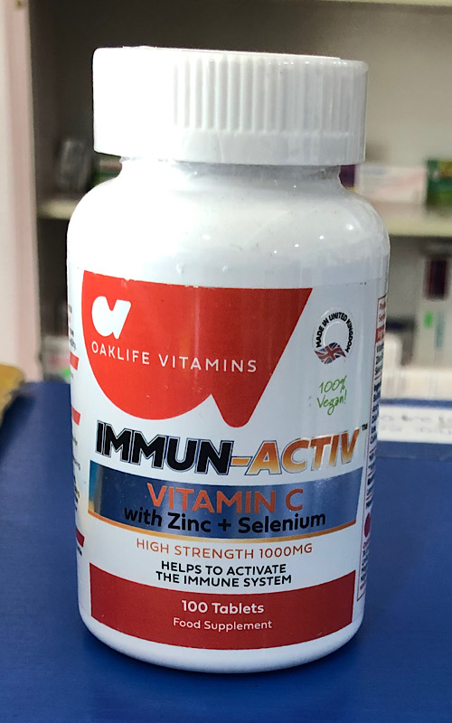 IMMUN-ACTIV High Strength Vitamin C 1000mg (100 tablets) 