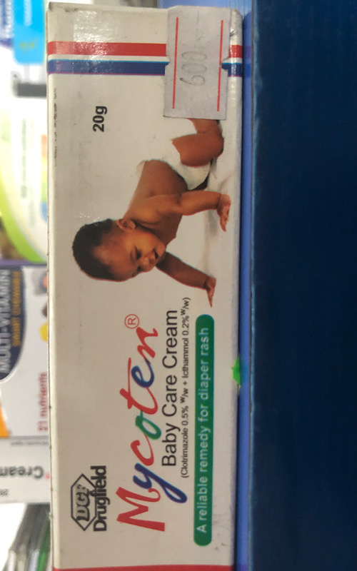 Mycoten Baby Care Cream 20g