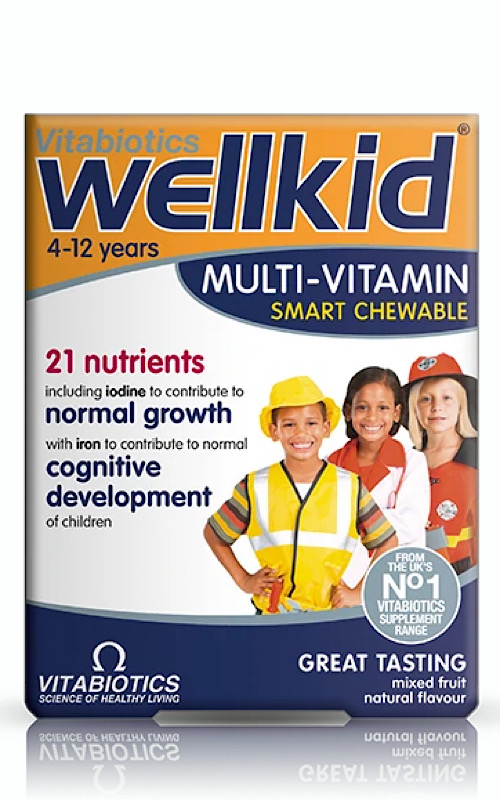 Wellkid Multivitamin Smart Chewable Tablets