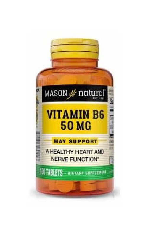 Masons Vitamin B6 50mg (100 Tablets)