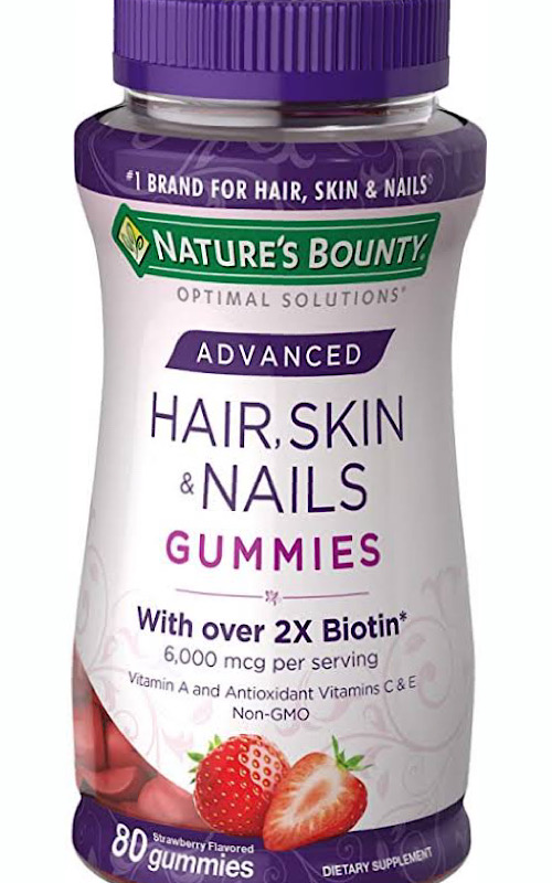 Natureâ€™s Bounty Advanced Hair, Skin & Nails Gummies (80 Gummies)