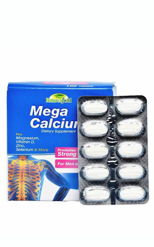 Natureâ€™sField Mega Calcium (100 Tablets)