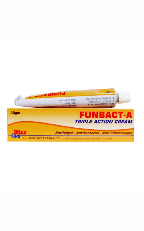 Funbact-A Triple Action Cream 30g