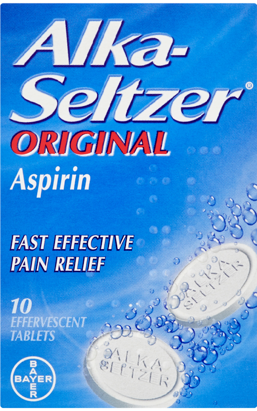 Alka-Seltzer Original Aspirin 324mg