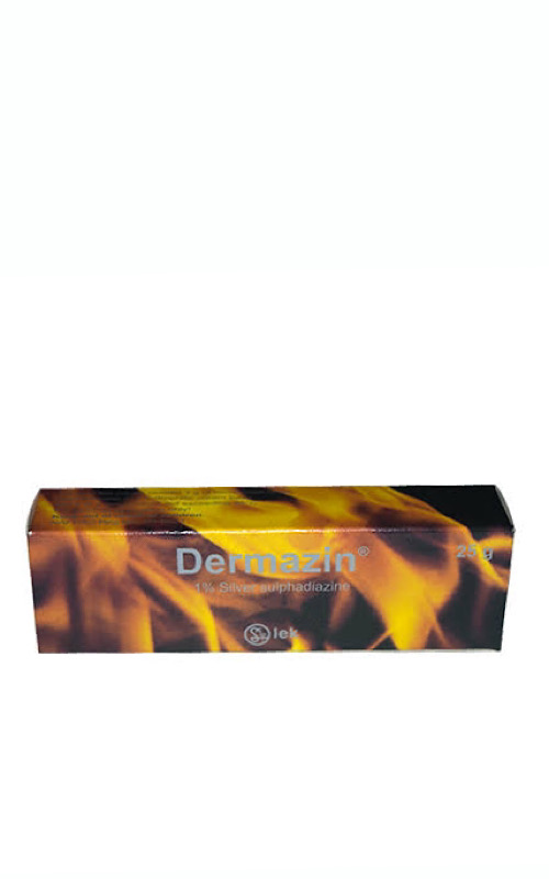 Dermazin Cream (1% Silver Sulphalazine) 50g 