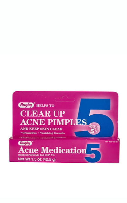 Rugby Clear up Acne Pimples 5% 42.5g