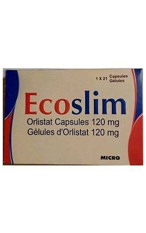 Ecoslim (Orlistat 120mg) Capsules