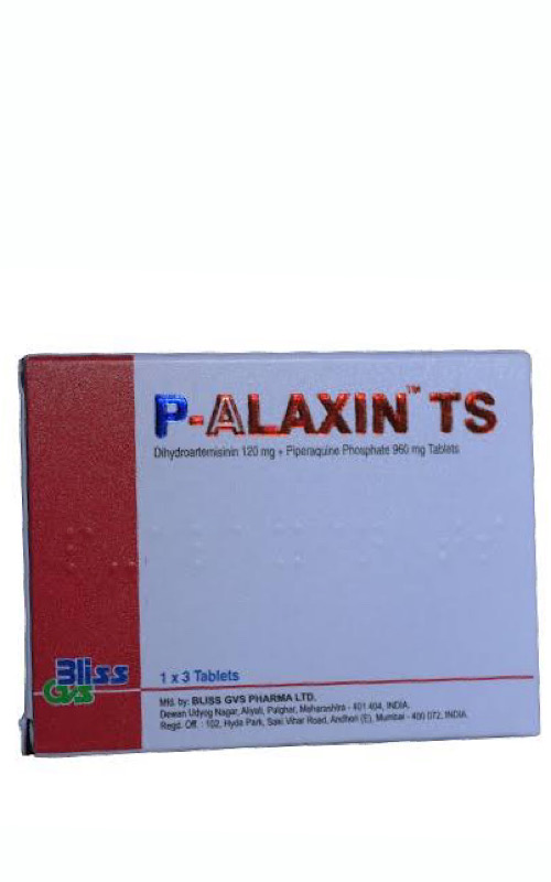 P-Alaxin TS Tablets (Dihydroartemisinin 120mg + Piperaquine Phosphate 960mg)