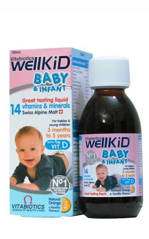Wellkid Baby & Infant Multivitamin Syrup 150ml