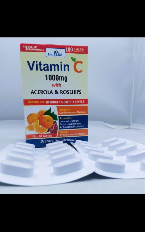 Dr Jessy Vitamin C 1000mg . 10 * 10tabs