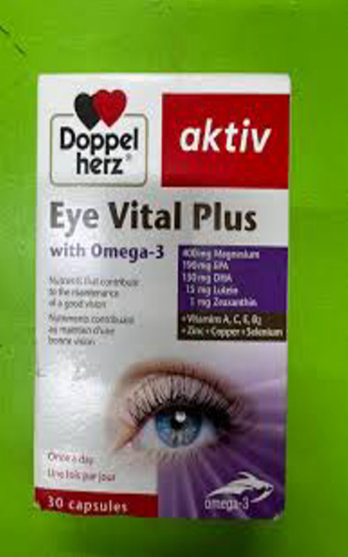 Doppel herz aktiv eye vital plus with Omega-3  3* 10 tabs