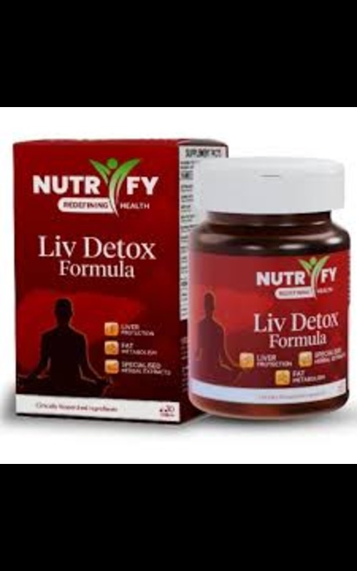 Nutrify Liv Detox formula * 30 tabs