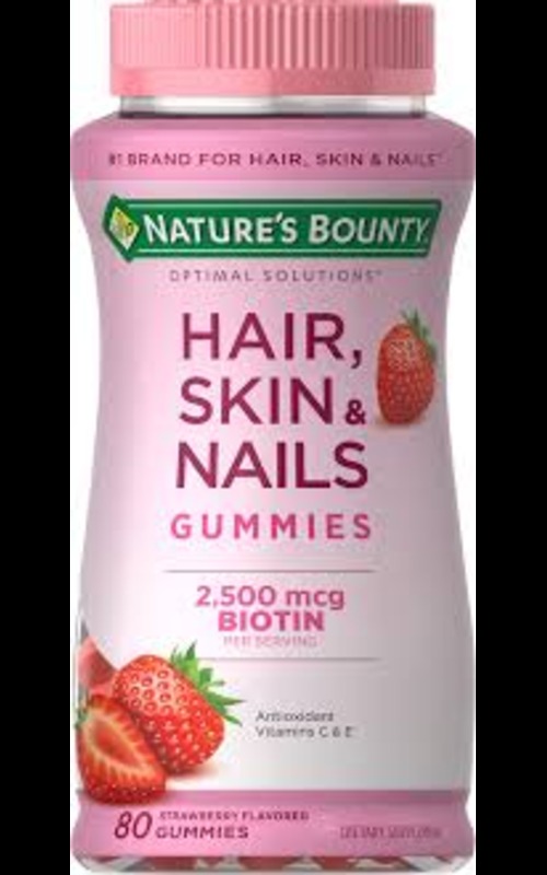 Nature's bounty hair skin & nails gummies * 80