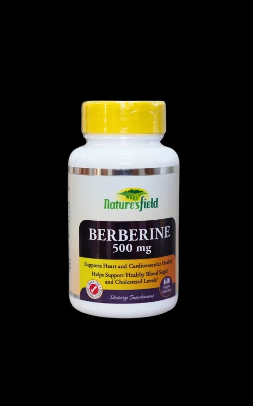Nature'sField Berberine 500mg * 60 caps 