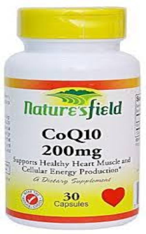 Nature's field co Q 10 200mg * 30 capsules