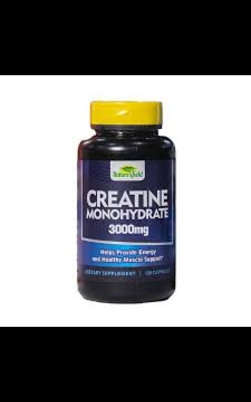 Nature's Field Creatine Monohydrate 3000mg * 120 capsules 