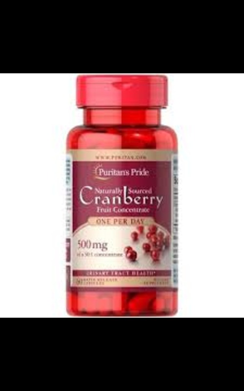 Puritans Pride Cranberry 500mg * 60