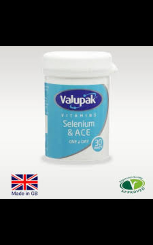 Valupak Selenium & ACE * 30 tablets
